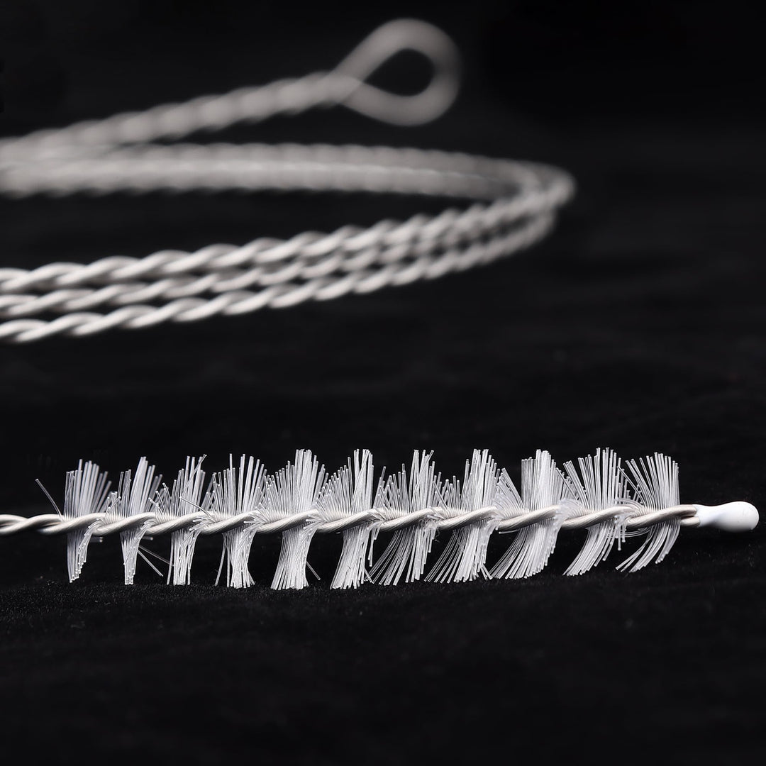 Flexible Drain Brush-Extra Long Nylon Cleaner for Cleaning Plumbing Sink Fridge Skinny Pipe Air Tube Hose Dredging Tool 143cm/56 inch (1 PCS)