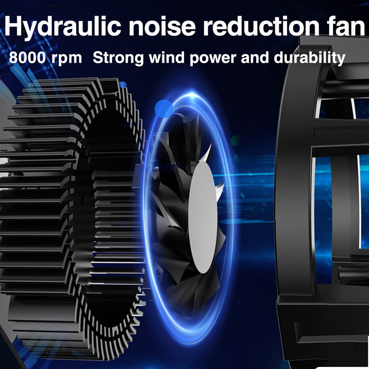 Tablet Cooler for ipad/iPhone/Surface pro [Minimum 21.2? Cold to Freezing] Magnetic Phone Radiator,MagSafe Compatible, ipad Cooler, Advanced Cooling Technology for Mobile Gaming Streaming