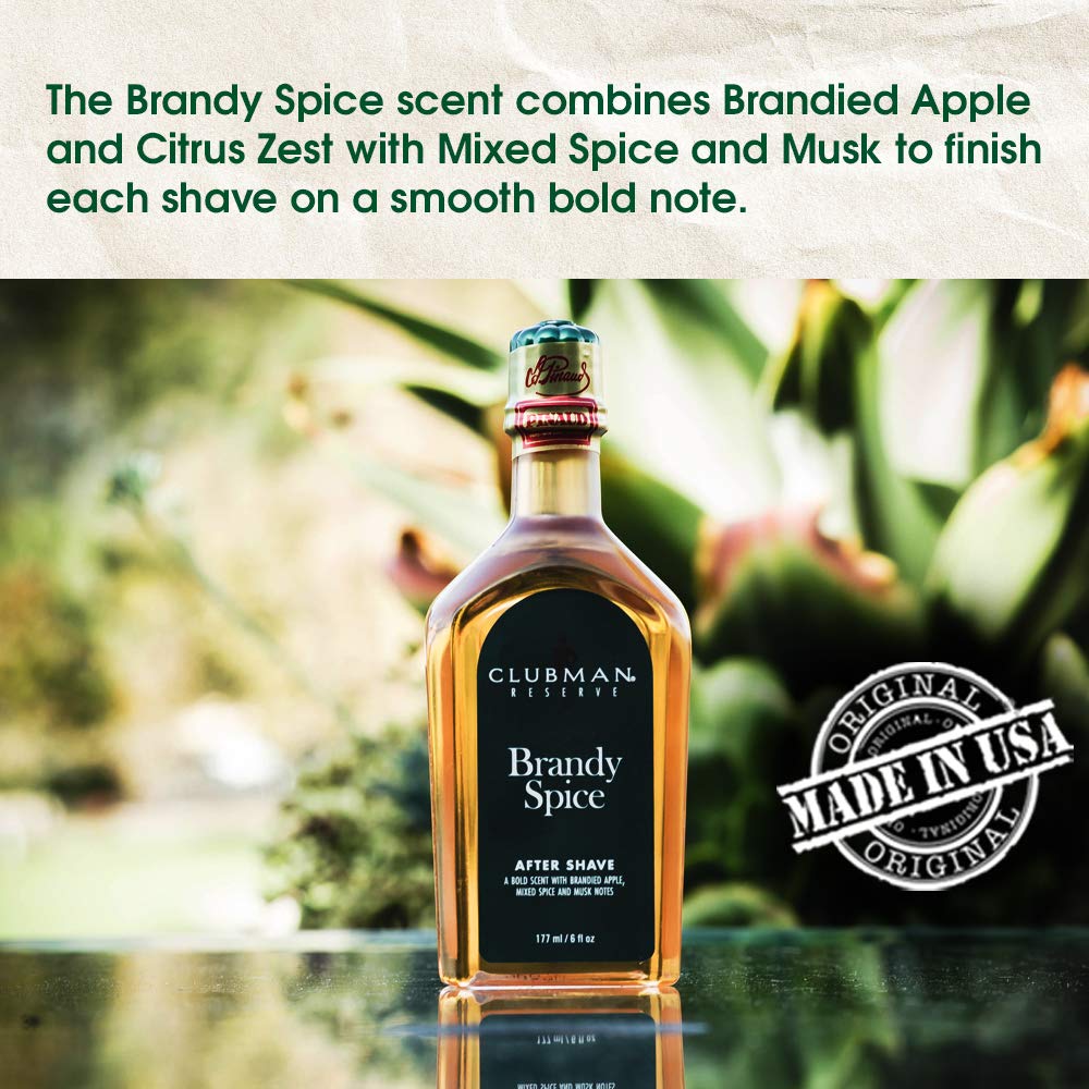 Reserve Brandy Spice After Shave Lotion, 6 oz