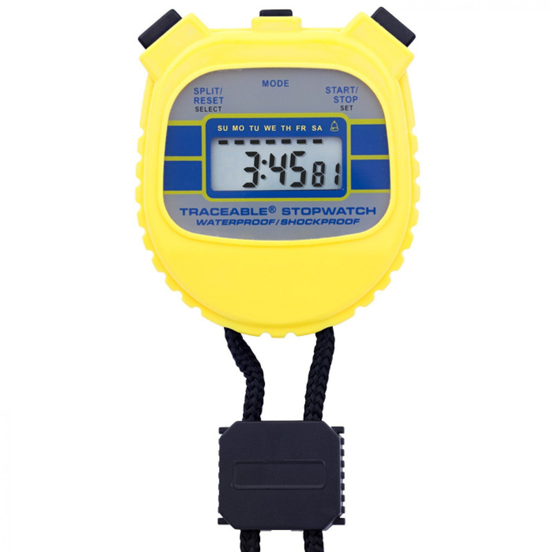 Control Company 1042 Traceable Waterproof/Shockproof Stopwatch