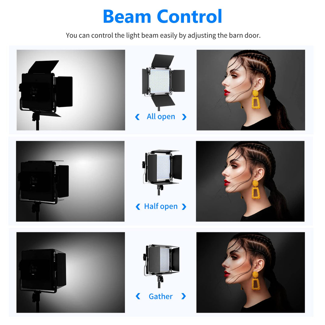 Neewer Professional LED Video Light Barn Door for Neewe