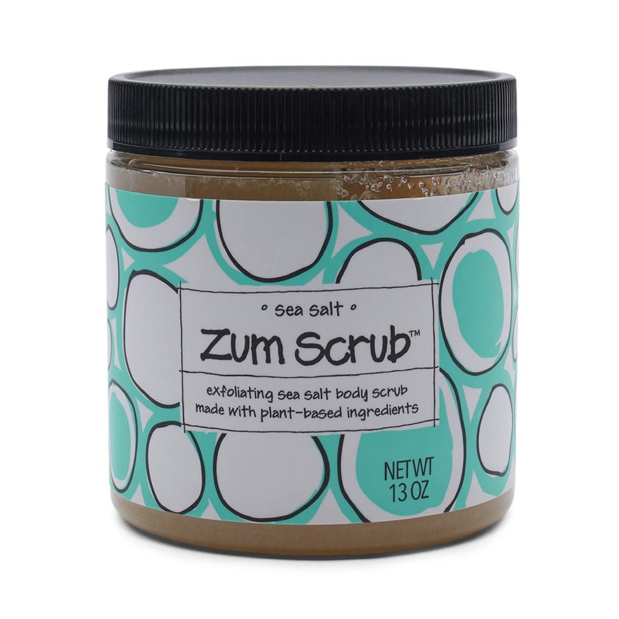Zum Body Scrub, Sea Salt, 13 Ounce