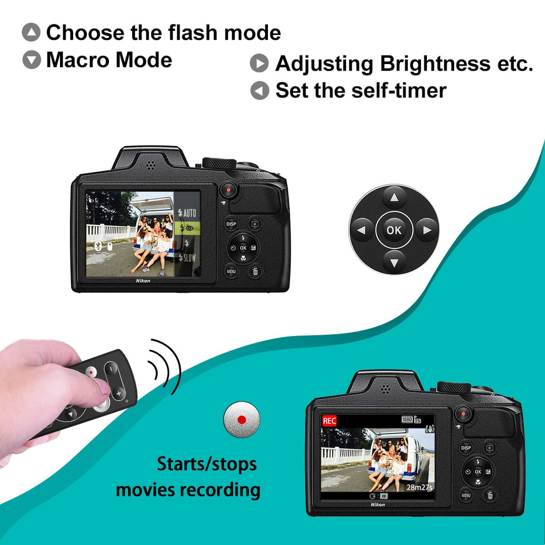 AODELAN Wireless Camera Remote Control Remote Shutter R