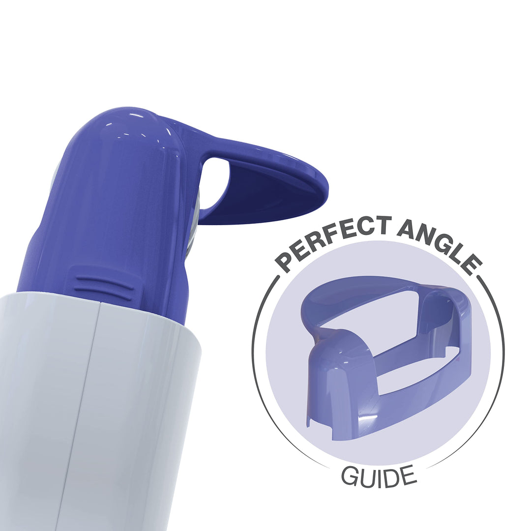 Speed Corded Epilator - Hair Removal Epilator for Women and Men, Hair Remover for Arms, Legs, Underarms, Bikini Area, and Face, Two Speeds, White/Red