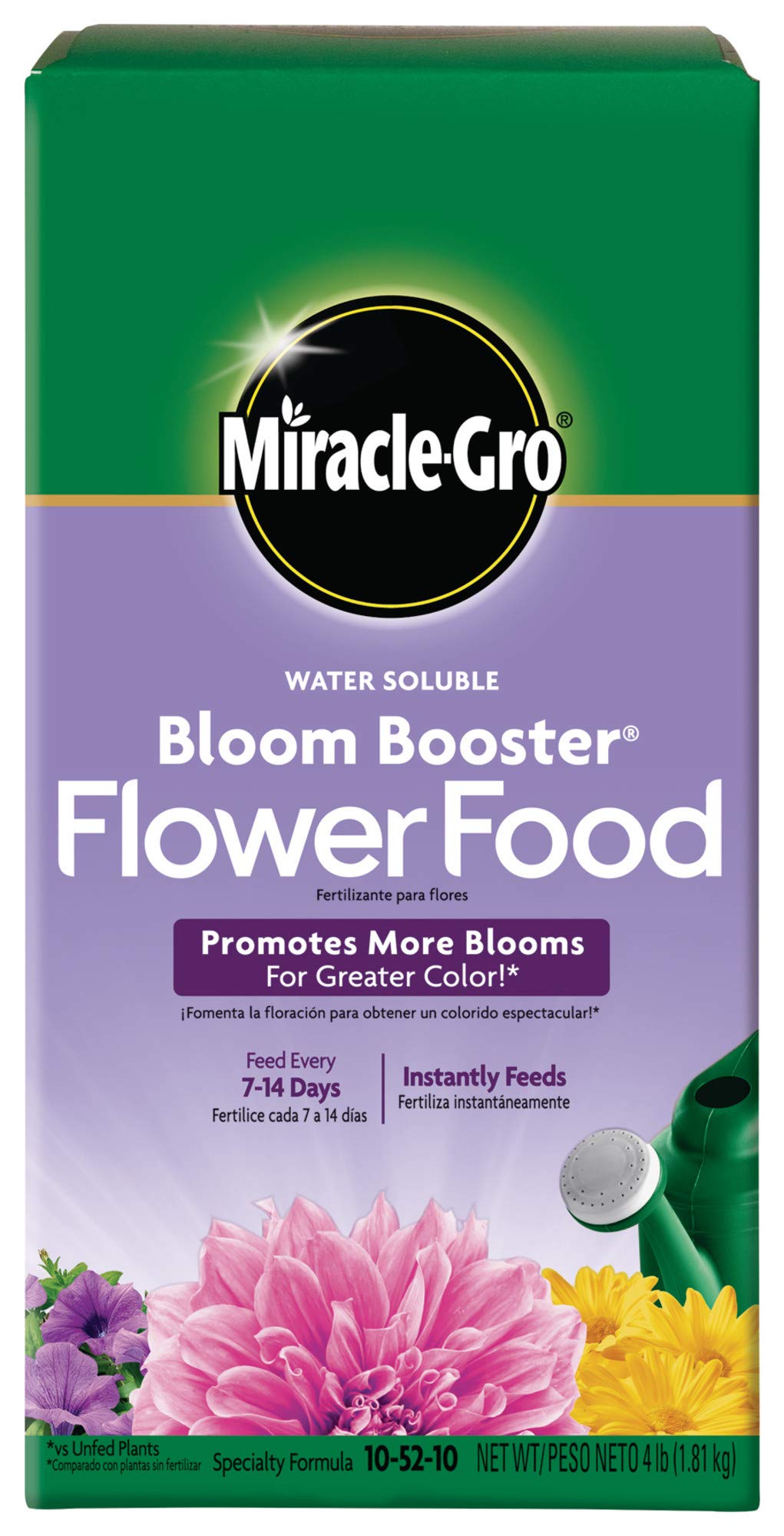 Miracle-Gro Water Soluble Bloom Booster Flower Food