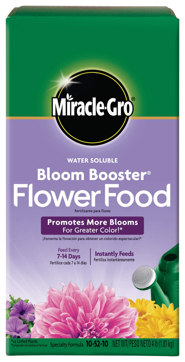 Miracle-Gro Water Soluble Bloom Booster Flower Food