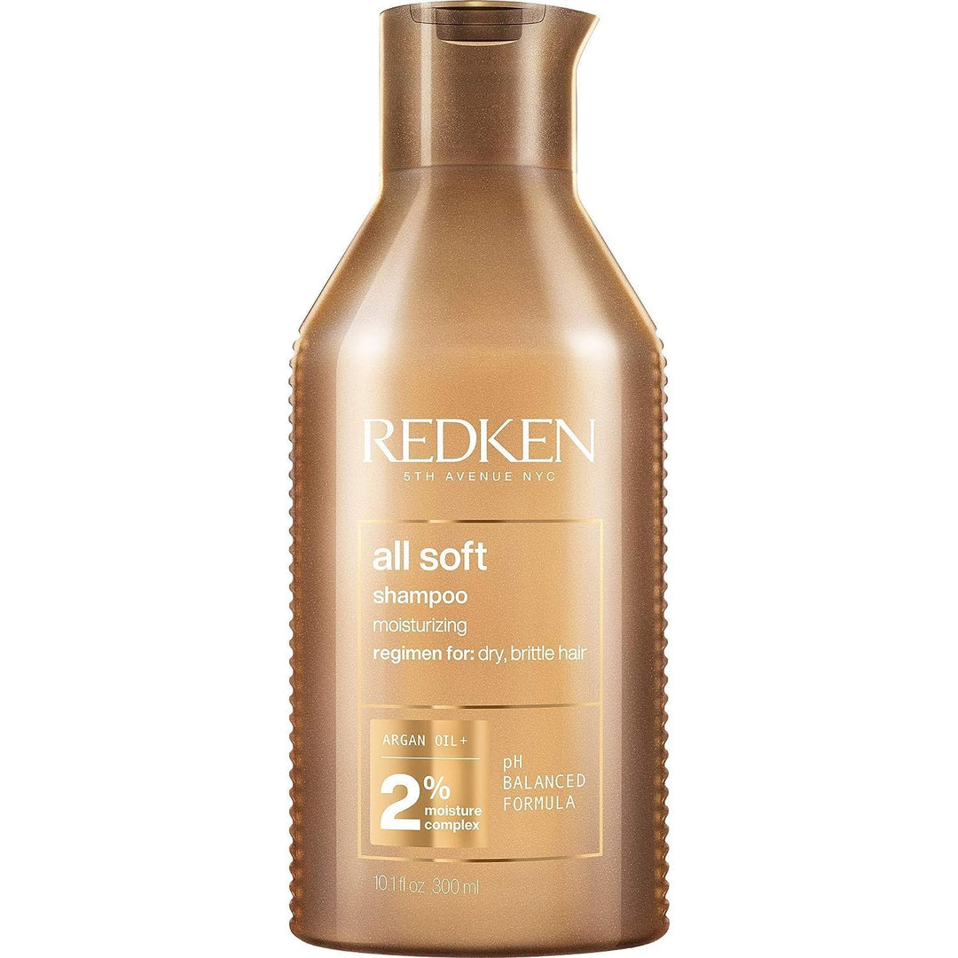 All Soft Shampoo | Deeply Moisturizes and Hydrates | Softens, Smooths, and Adds Shine | Safe for Color-Treated Hair | Nourishing Shampoo for Dry Hair | With Argan Oil