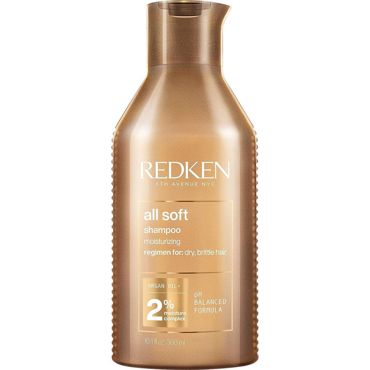 All Soft Shampoo | Deeply Moisturizes and Hydrates | Softens, Smooths, and Adds Shine | Safe for Color-Treated Hair | Nourishing Shampoo for Dry Hair | With Argan Oil
