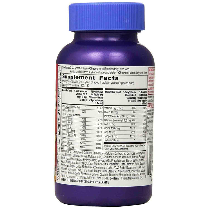 Flintstones Complete Chewables Children’s Multivitamins