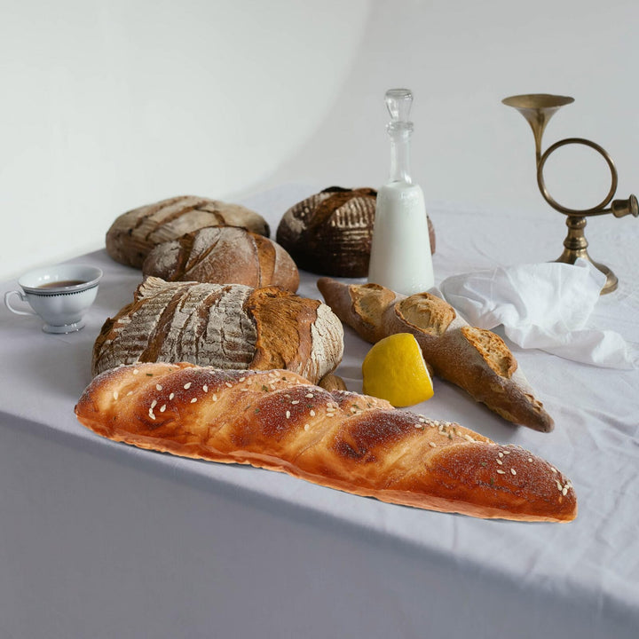 STOBOK Simulated Artificial Bread Prop: Fake Bread Adornment Table Photo Prop for Indoor, French Loaf Bread Lifelike Bread Dessert for Decoration Display