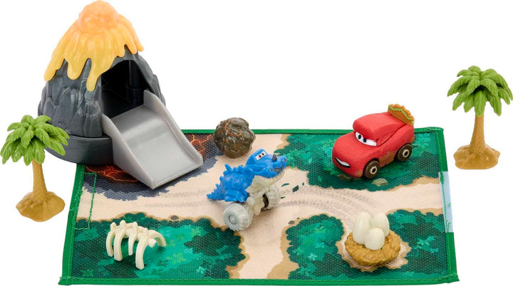 Mattel Disney and Pixar Cars Toys, Mini Racers Dino Par