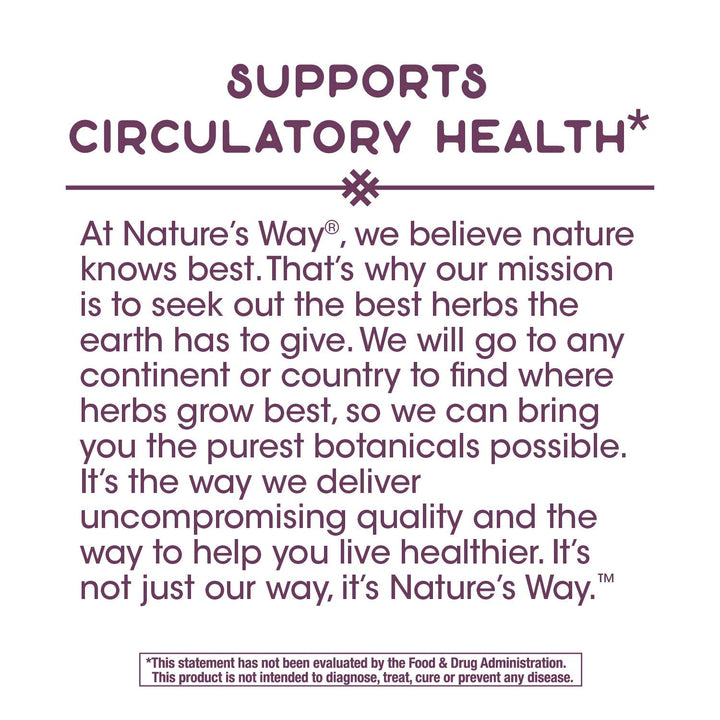 Nature&#39;s Way Cayenne-Garlic Premium Blend Circu