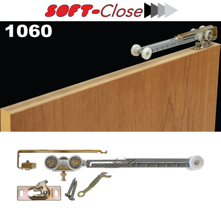 Johnson Hardware 1060 Soft Close Hanger - USA Made, , S