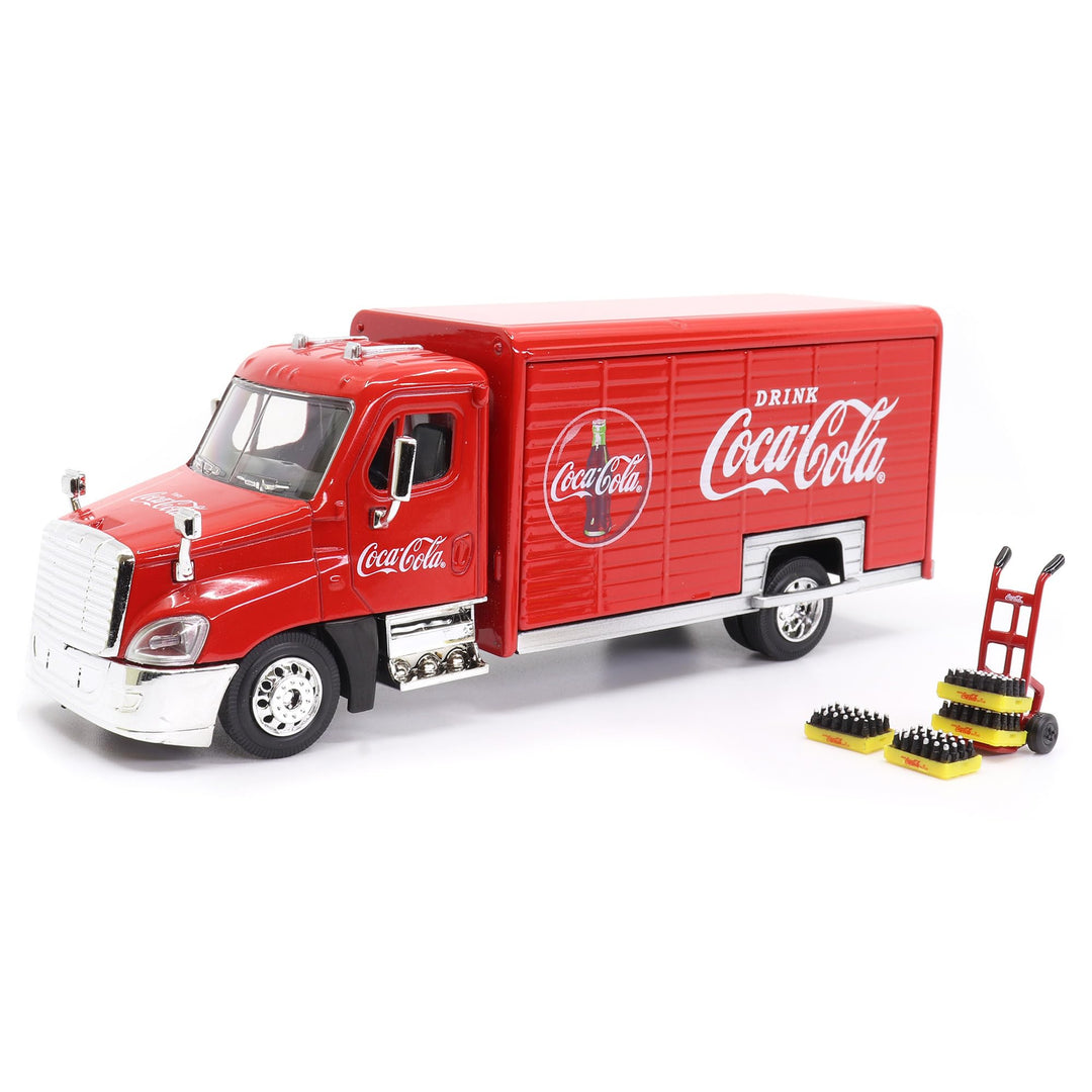 Coca-Cola 1/50 Beverage Delivery Truck with 2 Sliding D