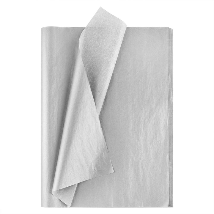 MIAHART 50 Sheets Silver Tissue Paper Bulk 20X14 Inch M