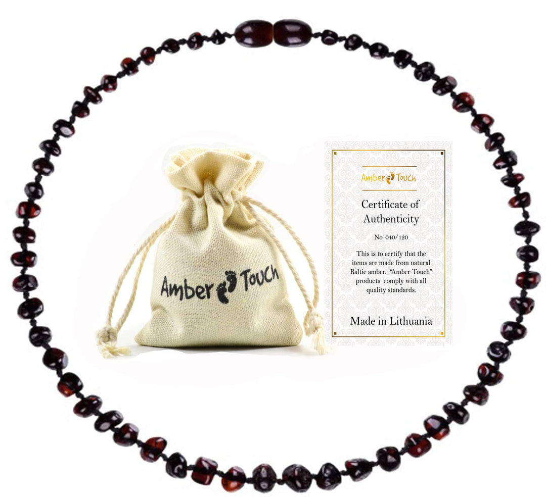 Baltic Amber Necklace (13 Inches) - Certified Authentic