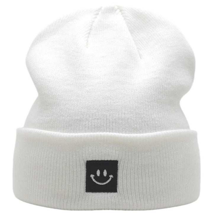 Beanie Hats for Men Women White
