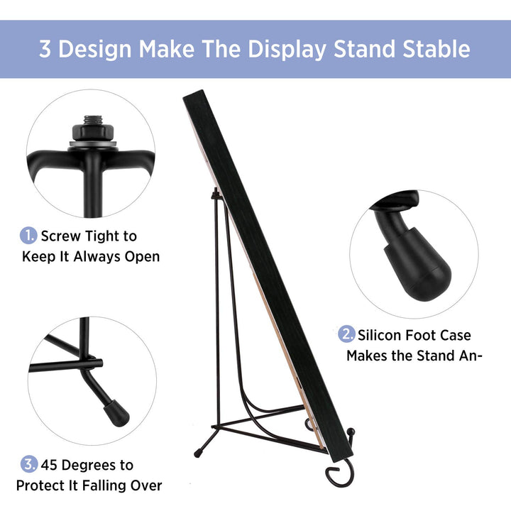 Teamkio Improved Anti-Slip Plate Holder Display Stand, 