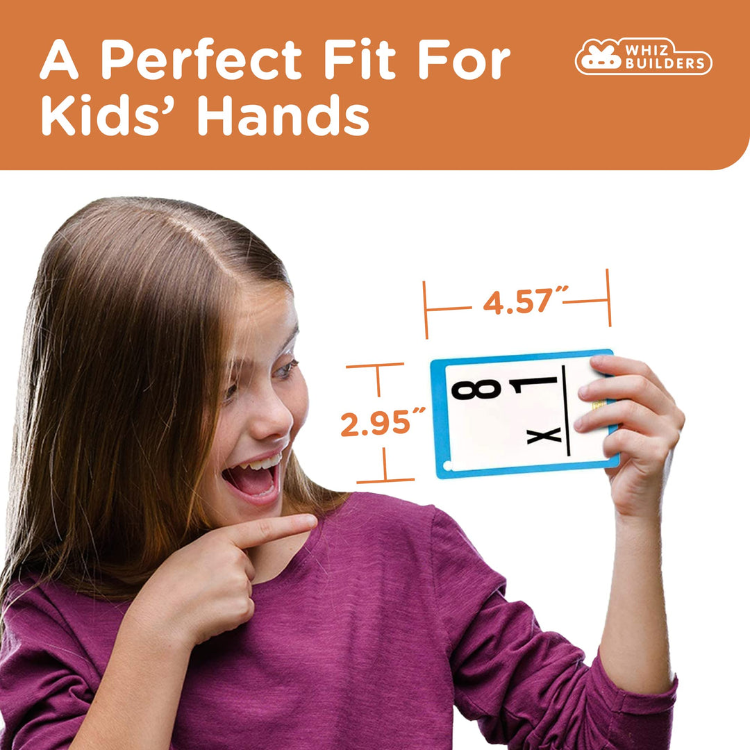 Multiplication Flash Cards for 3rd Grade Toddlers: 169 Math Manipulatives FlashCards, Multiplication Times Table, Math Games for Kids Ages 4-8 &amp; up-1st 2nd 4th 5th 6th Grade