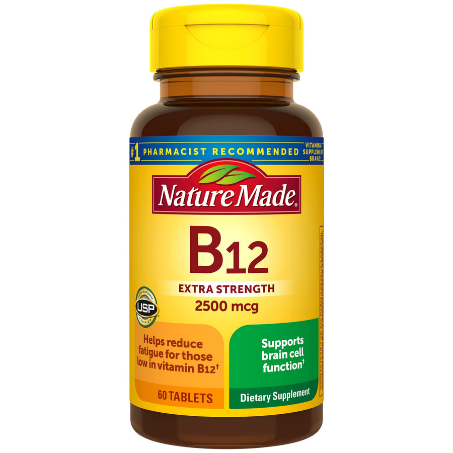 Nature Made Extra Strength Vitamin B12 2500 mcg, Dietar