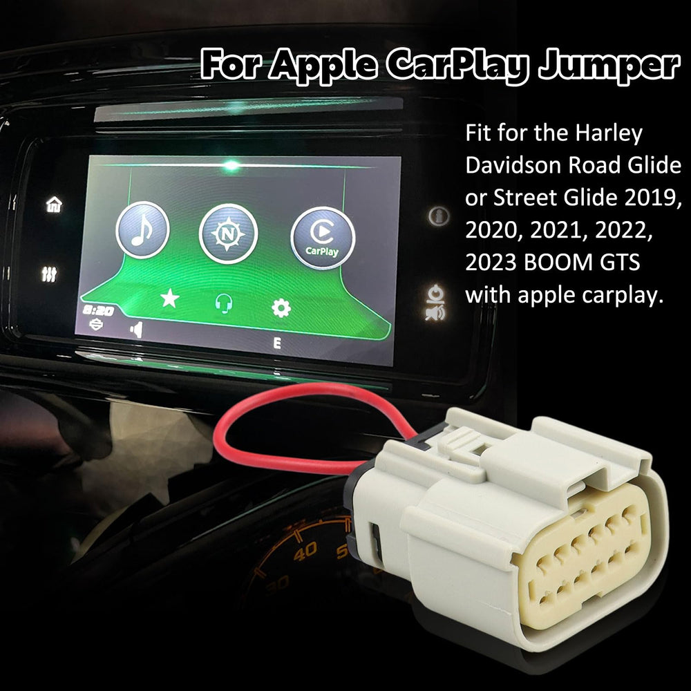 GWNOWZZET for Apple CarPlay Jumper for Harley Davidson 
