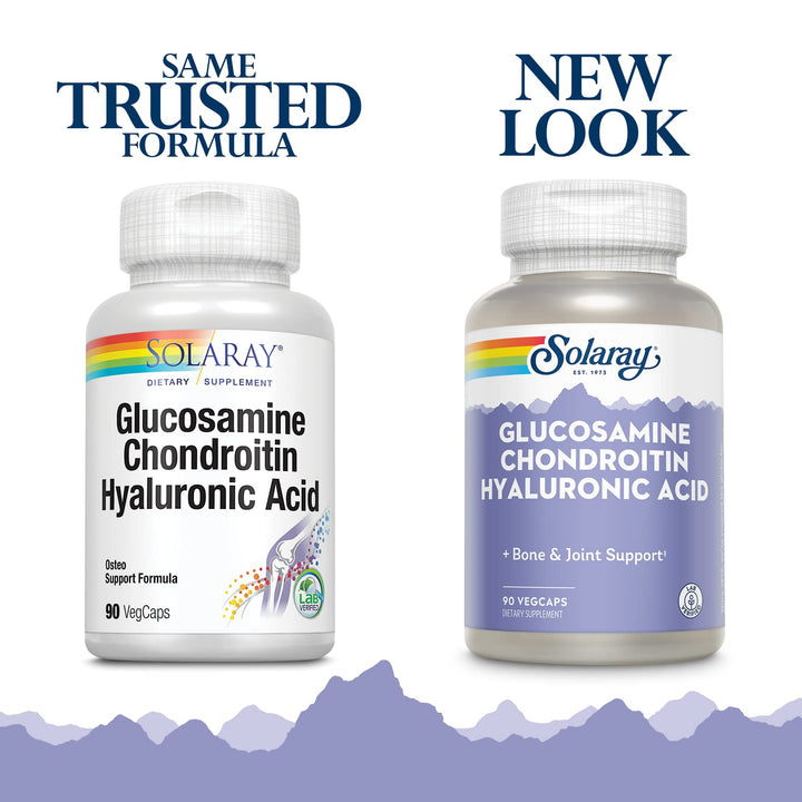 Glucosamine Chondroitin and Hyaluronic Acid, 1500mg/1000mg/20mg 90 Capsules