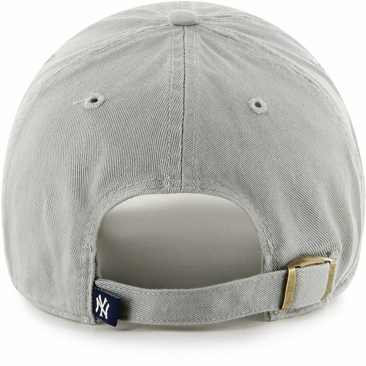 '47 New York Yankees Gray Clean Up Adjustable Hat, Adult One Size Fits All