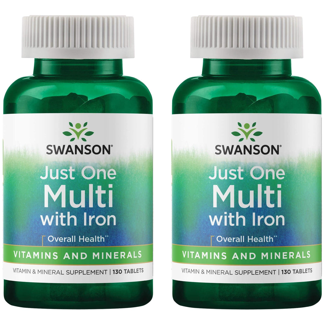 Century Formula Multivitamin with Iron 130 Tabs ((2 Pack)