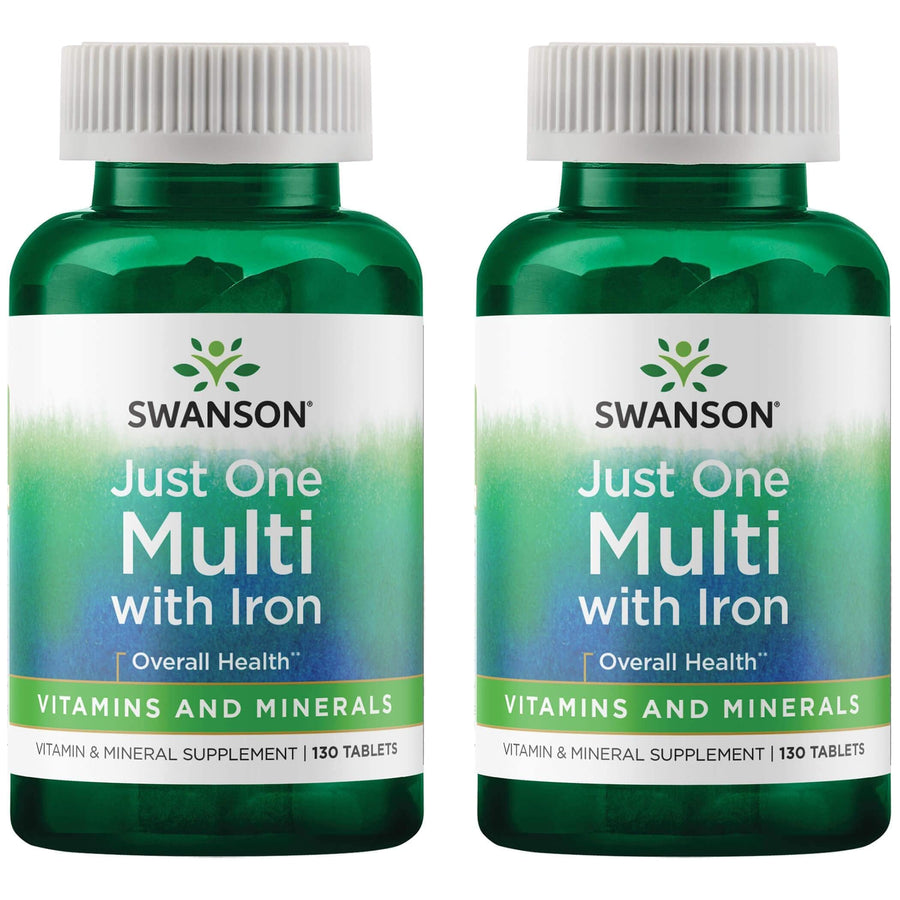 Century Formula Multivitamin with Iron 130 Tabs ((2 Pack)