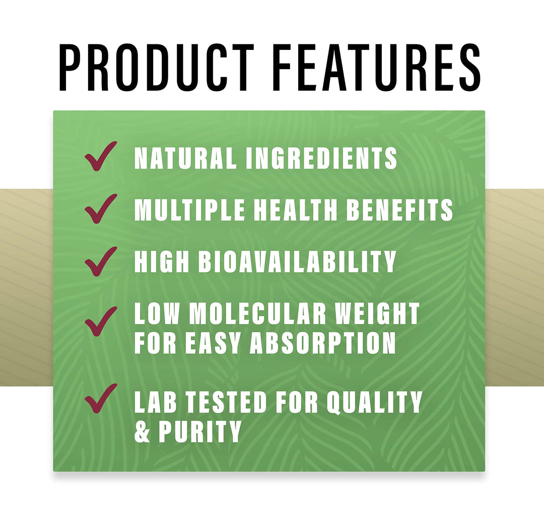 – Unflavored Hydrolyzed Collagen Powder for Men and Women - Collagen Peptides - Mix in Hot Cold Liquids, Grass Fed, Easy Absorption, 660 Grams