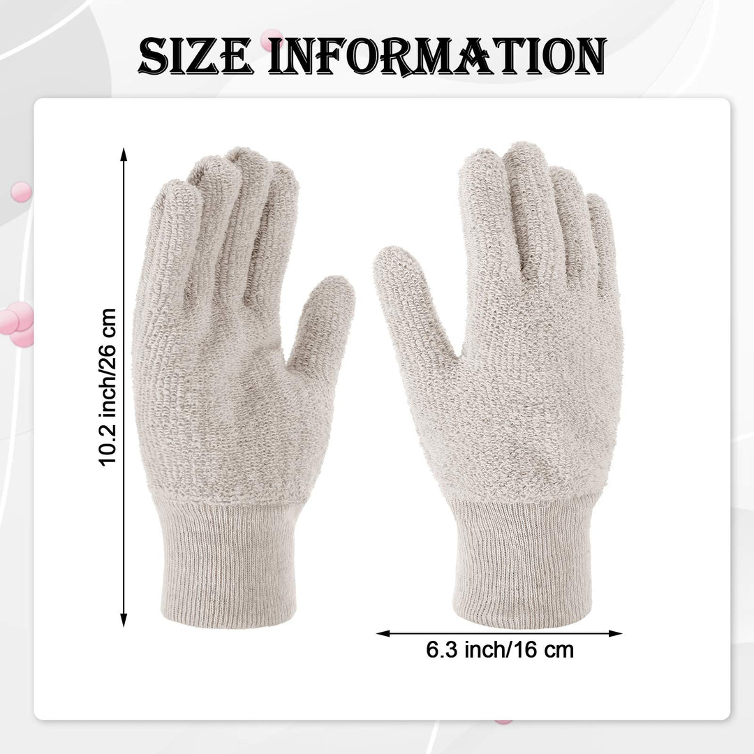 3 Pairs Silver Polishing Cleaning Gloves Jewelry Polishing Gloves Anti-Tarnish Removal Gloves for Jewelry, Gold, Brass, Copper, Blinds, Debris, Ring, Stainless, Metal
