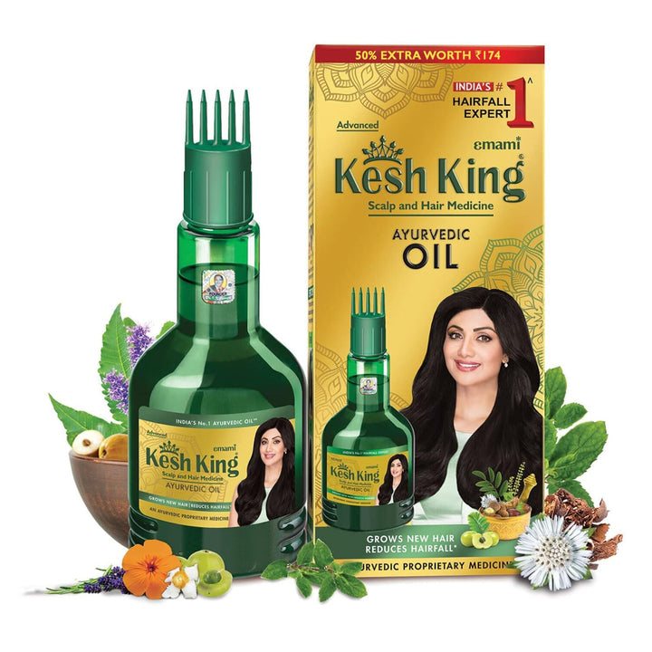 Kesh King Ayurvedic Anti Hairfall Hair Oil|Hair Growth 