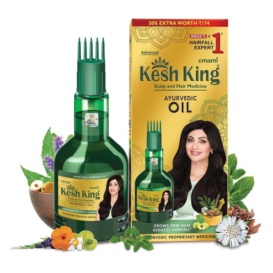 Kesh King Ayurvedic Anti Hairfall Hair Oil|Hair Growth 