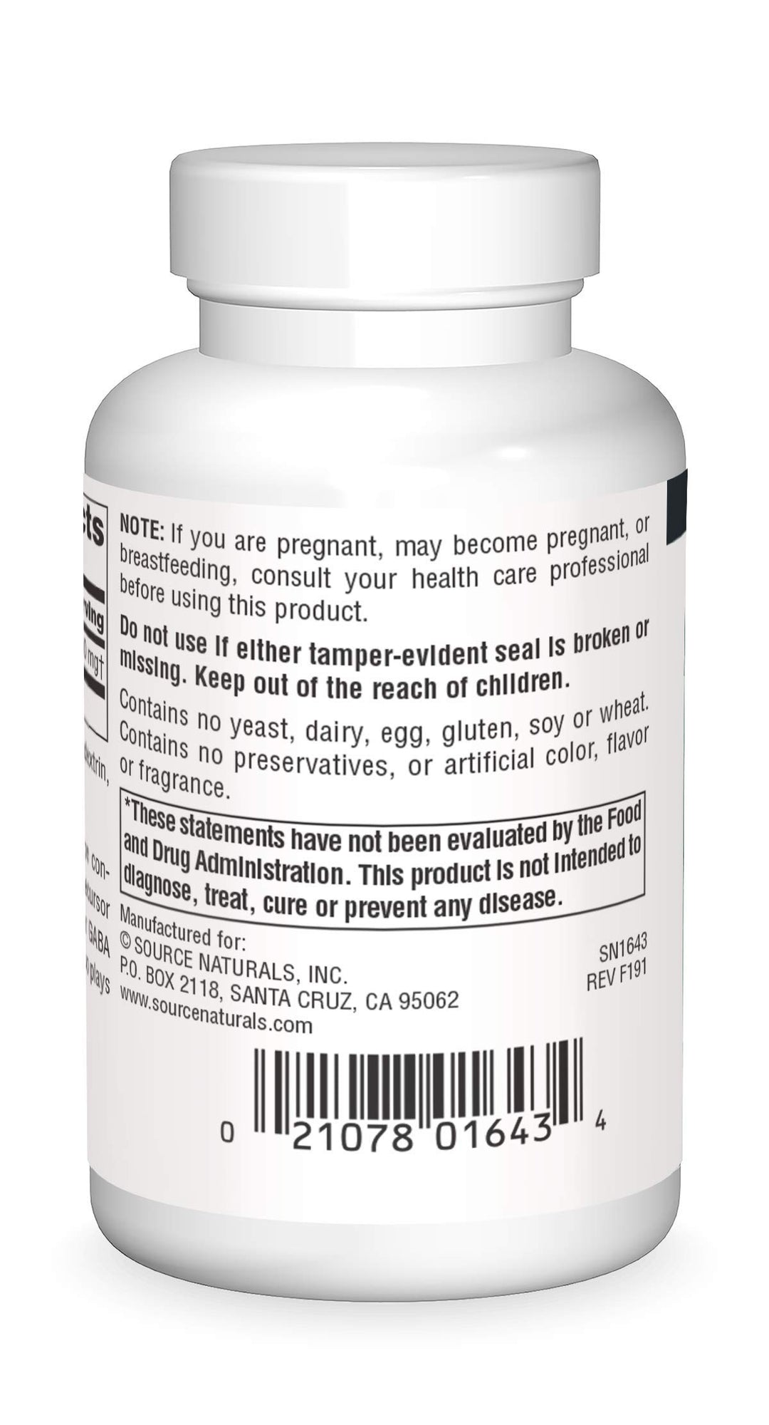 Source Naturals L-Glutamine, Free Form Amino Acid That 