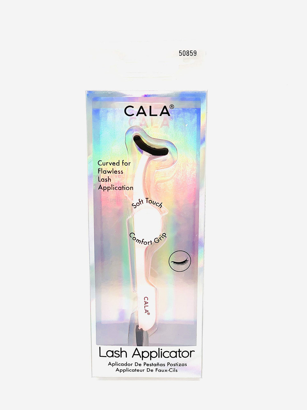 Soft touch pink lash applicator