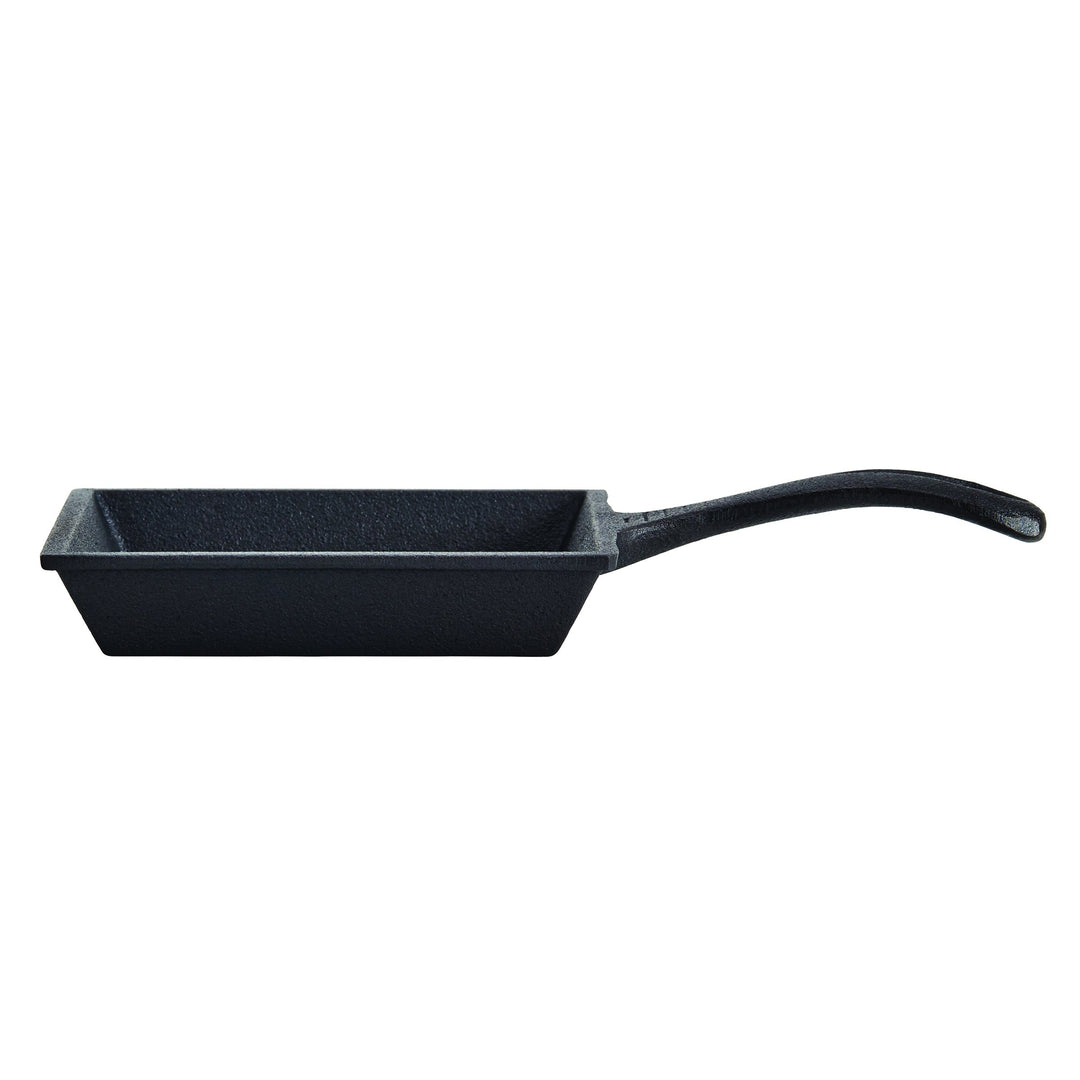 CasaModa Pre-Seasoned Cast Iron Mini Square Fry Pan, 5-Inch,Small