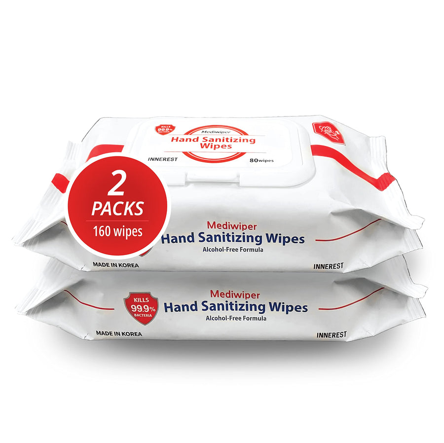Refreshing Wet Wipes Alcohol-Free Wipes Travel Size to 