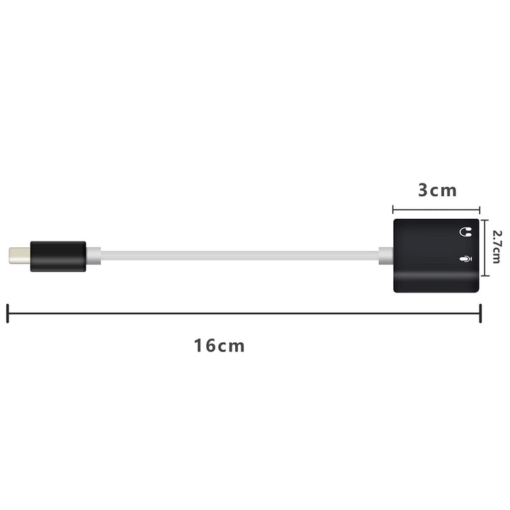 USB C External Sound Card, 7.1 CH Audio Card Adapter,Ty