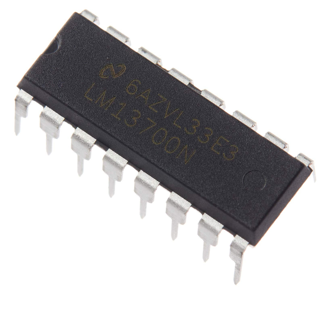 5pcs LM13700N Dual Operational Transconductance Amplifiers Linearizing Diodes and Buffers,DIP16.