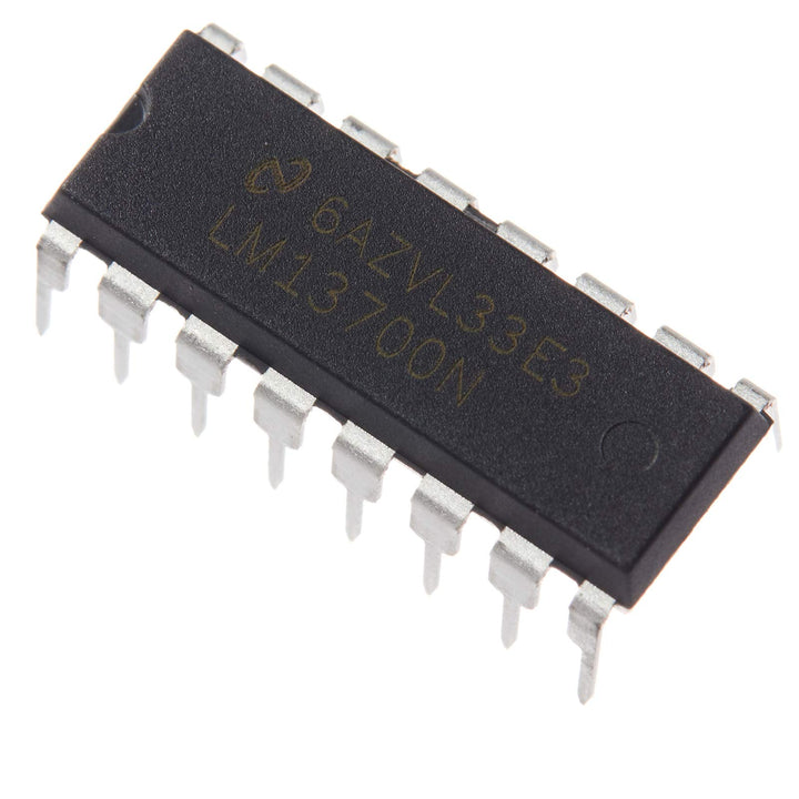 5pcs LM13700N Dual Operational Transconductance Amplifiers Linearizing Diodes and Buffers,DIP16.