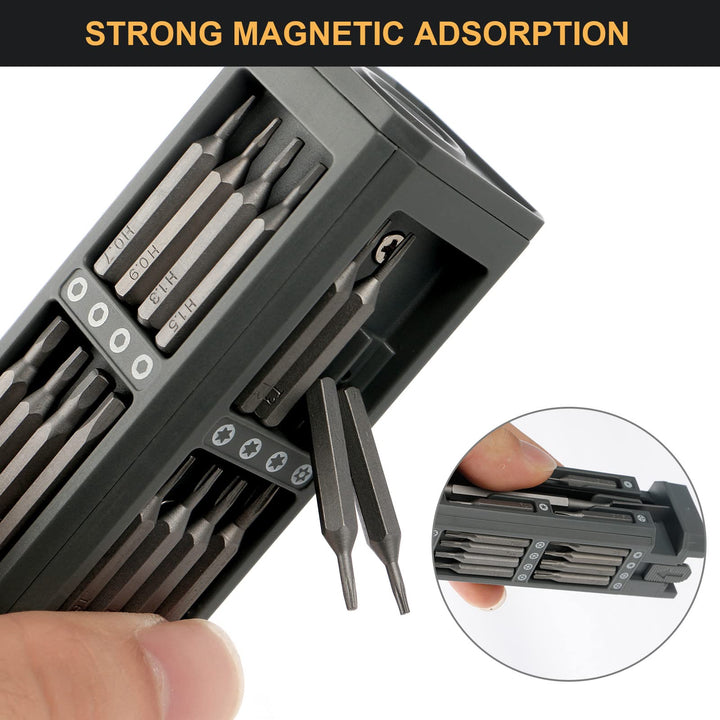 Precision Screwdriver Set, 46 in 1 Mini Screwdriver, Screwdriver Bit Sets, Multifunction Precision Screwdriver Kit, Repair Tool Kit for Electronics, Computer, Eyeglass, Phone, Watch