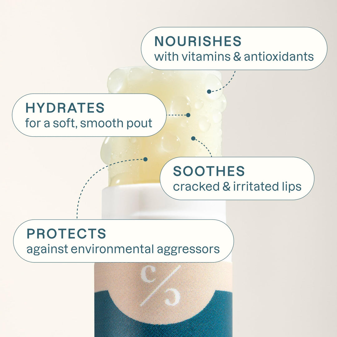 USDA Organic Lip Balm Set - 6 Flavors - 100% Natural Moisturizer for Cracked &amp; Dry Lips (Packaging May Vary)