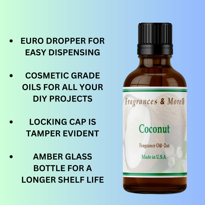 Coconut Fragrance Oil 2 ounces