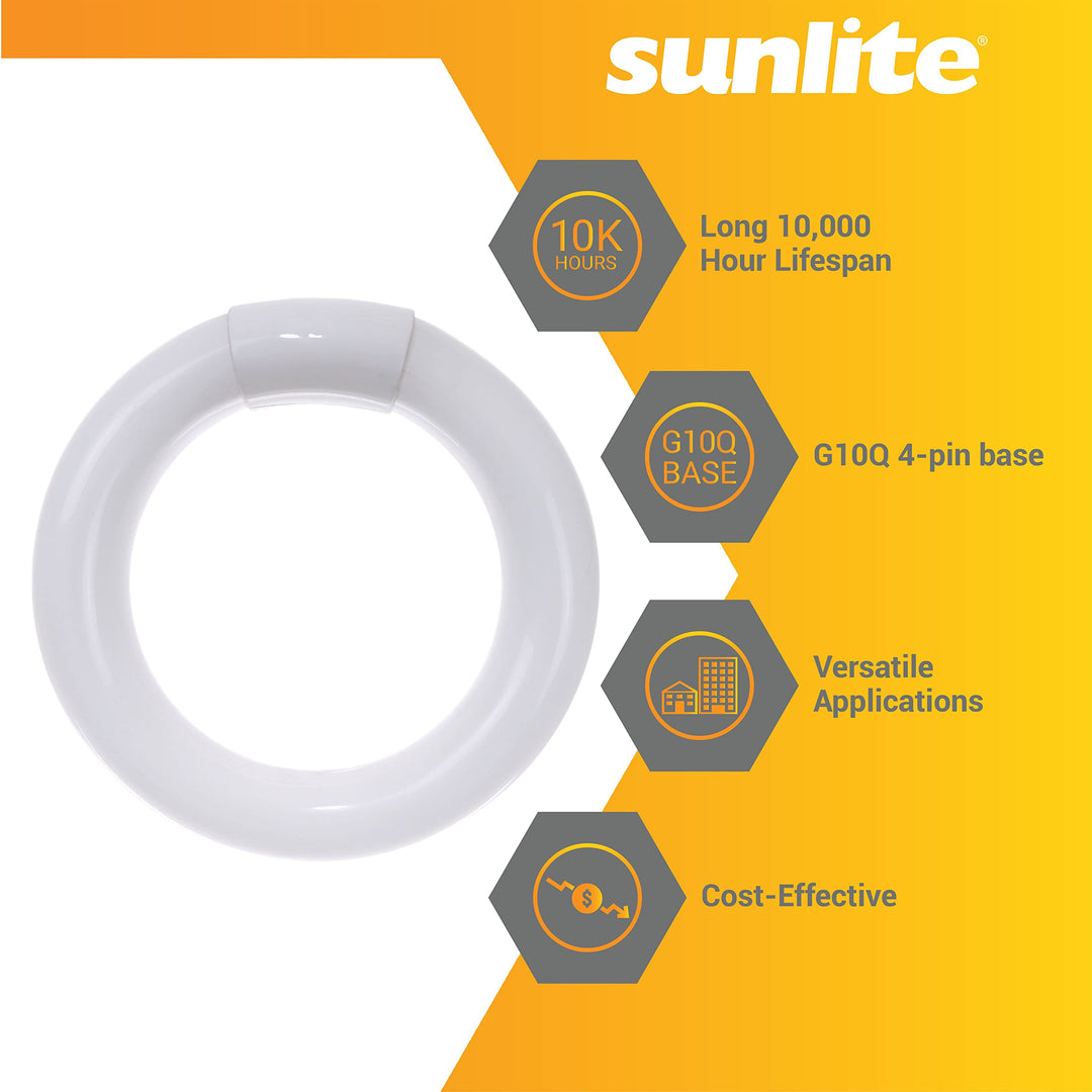 Sunlite 05009 FC6T9/CW T9 Round Fluorescent Circline La
