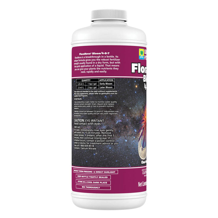 1 Quart : General Hydroponics GH1632 General Hydroponics Flora Bloom, Quart
