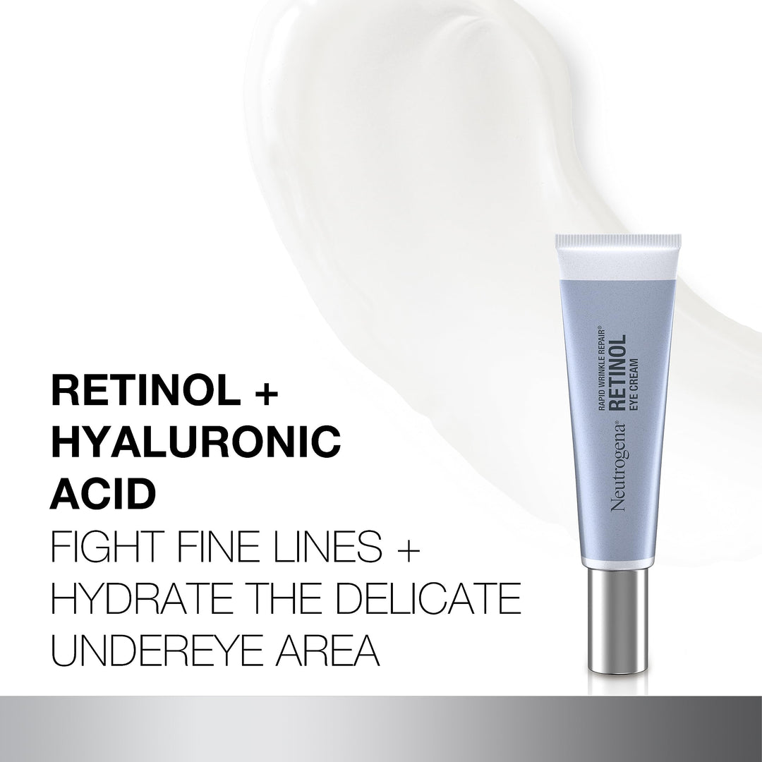 Neutrogena Retinol Eye Cream for Dark Circles, Rapid Wr