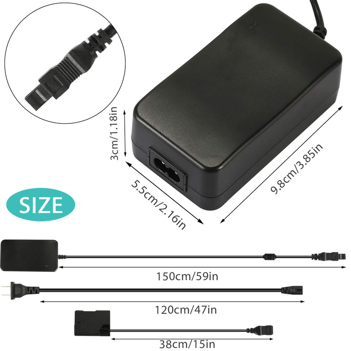 SinFoxeon EP-5B Plus EH-5 AC Power Adapter Kit Replace 