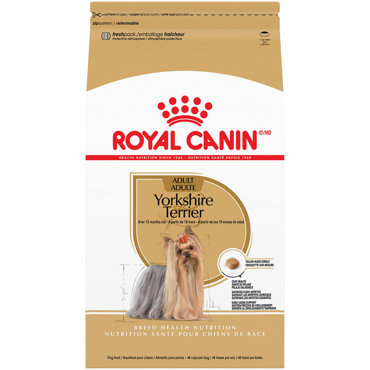 Yorkshire Terrier Adult Dry Dog Food, 10 lb bag