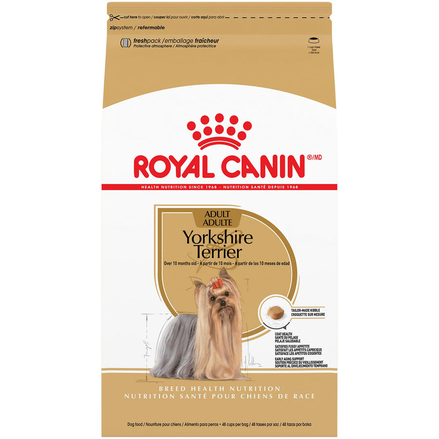 Yorkshire Terrier Adult Dry Dog Food, 10 lb bag