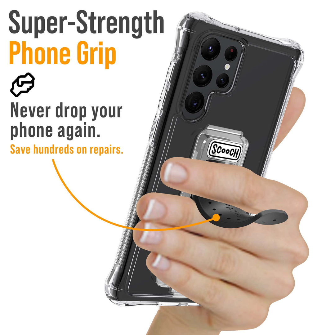 Scooch Wingman Case with Pop Out Car Mount, Grip, and K